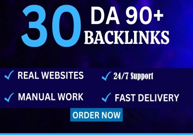 30 DA90+ High Quality Profile Links Service