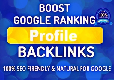 Provide 500 Dofollow Nofollow Mix Social media profile backlinks