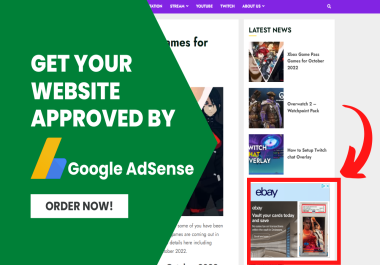 I Will Build An AdSense Ready WordPress Website For You