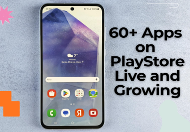 Reskin Ready Android App 60+ Published & Running Apps Experience