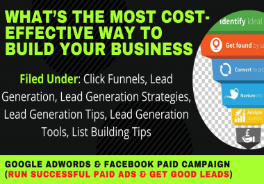 I'll help you to grow your business with Lead Generation Strategies.