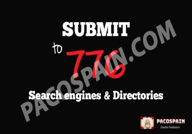 add your website to 776 search engines and directories
