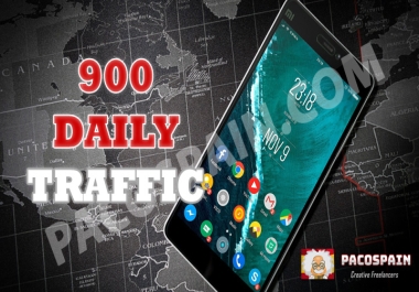900+ 0rganic & s0cial WEB TRAFFIC for your site
