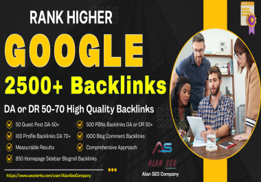 Real Ranking Solution-All In One SEO 2500 Dofollow Backlinks Package