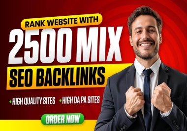 Real Ranking Solution-All In One SEO 2500 Dofollow Backlinks Package