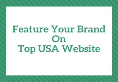 Feature your website on 1M Traffic USA Website - Writing,  Editing,  Posting