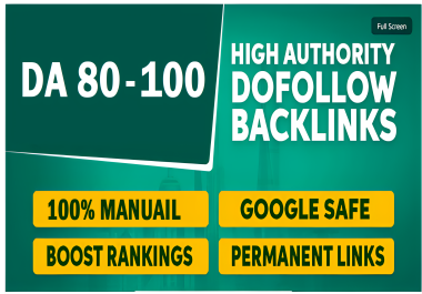 70 High-Quality Profile Backlinks from DA 80- 100 Authority Sites
