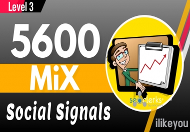 5600 Mixed PR10 Social Signals Backlinks / Bookmarks - Help to Google Ranking Website Traffic