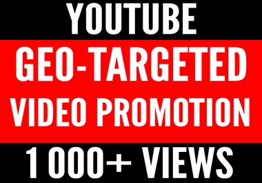 Geo-targeted Youtube video promotion