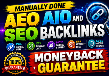 1050+Indexed and contractual AEO AIO and SEO Backlinks with fast delivery