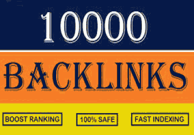 Create 10,000 dofollow seo backlinks with very fast delivery