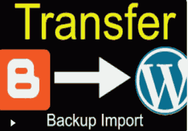 Blogger Website Migrate,  Transfer & Duplicate with Fast Delivery
