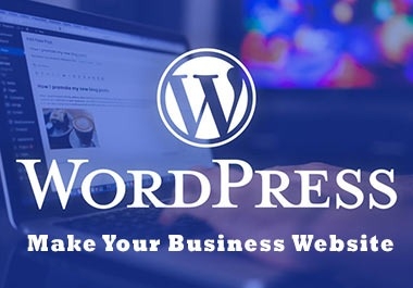 I will do WordPress website design and development for your Business