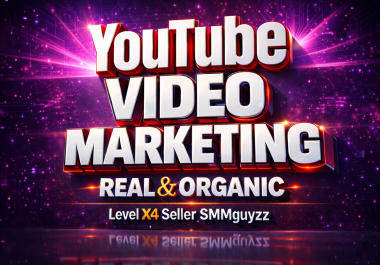 YouTube Video Real & Organic Growth Premium Package with Non-Stop Natural Pattern