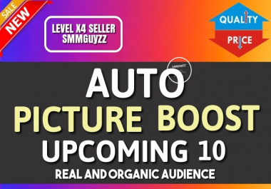 Get Real Automatic Social PICTURE BOOST To Each Of Your Upcoming Uploads