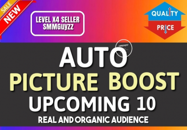 Get Real Automatic PICTURE BOOST To Each Of Your Upcoming Uploads