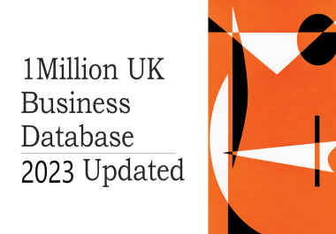 Give 1 Million 2023 Updated UK Business Database