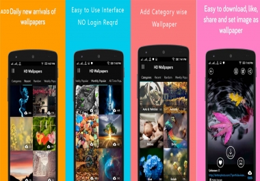 Create a CUTE WALLPAPER App for You