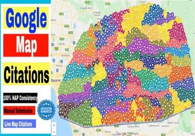 I Will Create Manually 700 Google Map Points Citations for GMB ranking and local SEO