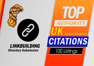 Manually build 100+ UK SEO Citation as per Google guidelines