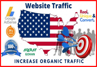 2000 + USA Targeted High-Quality Traffic Good For Ranking & Safe For Your Adsense