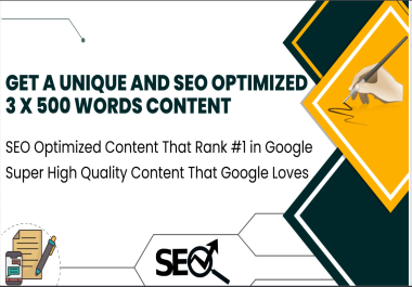 SEO optimized 1000 words content