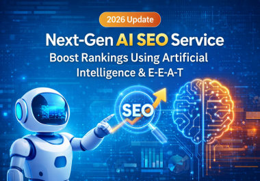 2026 Update Next-Gen AI SEO Service Boost Rankings Using Artificial Intelligence & E-E-A-T