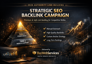 I Will Build High-Quality Tiered Backlinks for Any Niche Safe 2026 SEO Strategy
