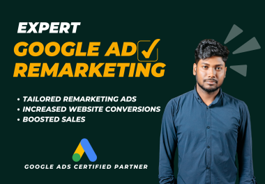I will Create and Manage Google ads Dynamic Retargeting and Remarketing Campaign