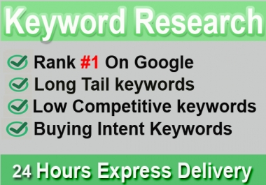 Do Complete Keyword Research And Competitor Analysis