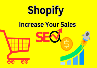 I will optimize the SEO for your Shopify store to boost organic sales and enhance visibility