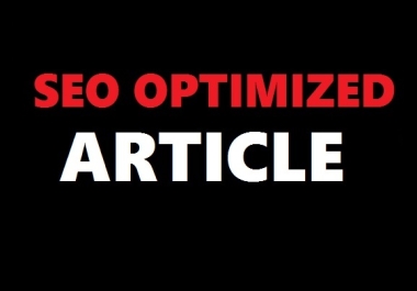 I will Professionally write eye-catching article