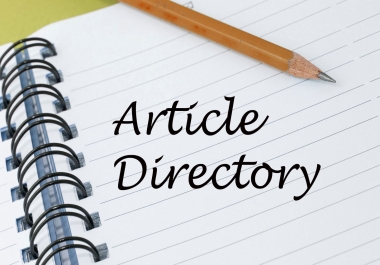 Send your website/blog to 3000 article directory