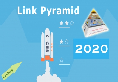 SEO Backlink Campaign 2 Tier Link Pyramid Increase Website Google Rank