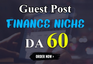 Write & Publish Guest Post On Finance Blog DA-60