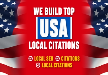 we will do 60 USA local citations for your business
