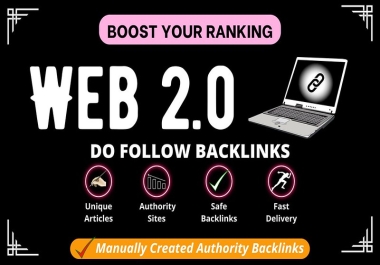 I will build 300 web 2.0 contextual SEO backlinks