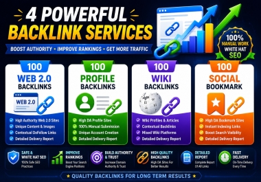 I Will Build 400 Contextual SEO Backlinks for Your Website to Rank on Google