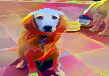 I will send you a digital portrait of your pet