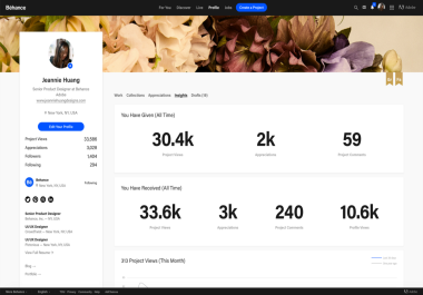 Behance. net Project 1000 Views - 100 Real -