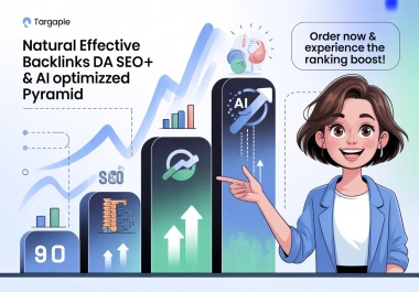 Natural Effective Backlinks DA 90+ SEO & AI Optimized Pyramid Link Building New Strategy