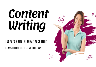 I will write Top-notch Content to build up WEB,  BLOG & personal use - FRESH CONTENT