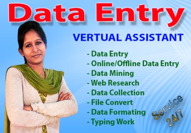 I will do any kind of data entry work of your business