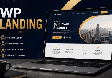 a starter website landing build for the brand,  BrandDad studio