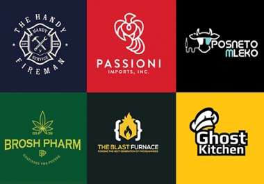 I will do moden minimalist logo design and vectors