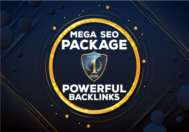 Mega SEO Package, Provide 20 Platform Powerfully Aged Backlinks Boost on Google Top 1 Page