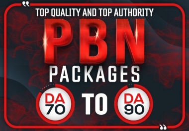 Build 5 PBNs DA70 to DA90 Permanent Homepage Dofollow Backlinks Guaranteed