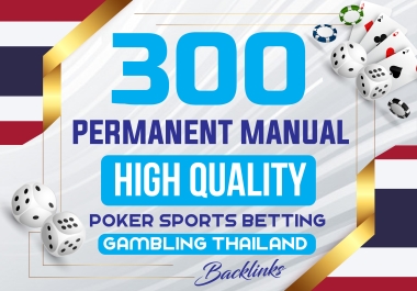 Get 300 Super Authority Homepage DA60+ Gambling PBN Links - That Rank Fast