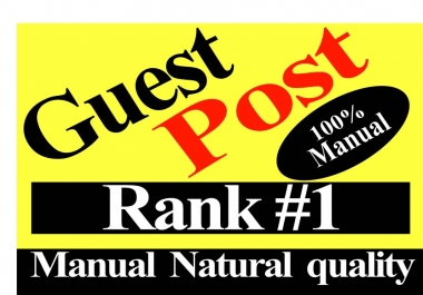 150 Guest Post unique content high authority Websites DA 50+ any category any language