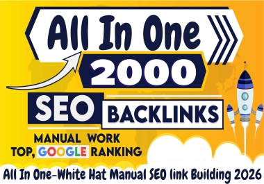 Power Ultra ON-2000 Mixed Powerful SEO Backlinks For Boosting your Google 1st Ranking